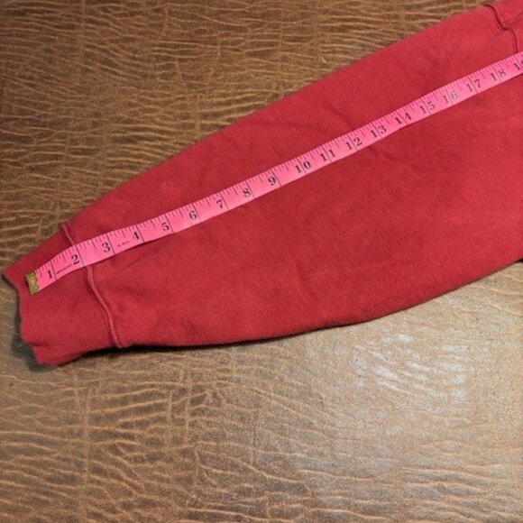 American Eagle Outfitters Red Floral Sweat Shirt Size XL - Picture 2 of 6